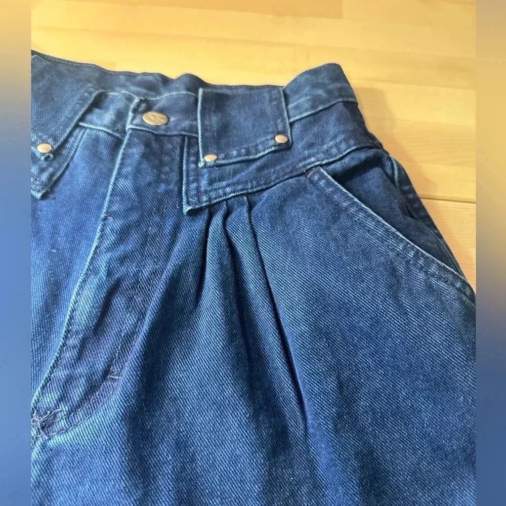 Vintage Dark Blue Roper High Waisted Jeans. - Picture 6 of 12